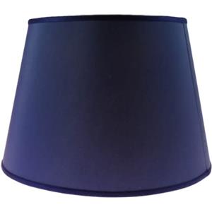GARENERGIE Led Mall Home Paralume in Tessuto per Lampade da Tavolo | Paralume Conico per Lampade e Abat Jour da Soggiorno e Camera | Made in Italy, Diametro 25 cm (Blu)