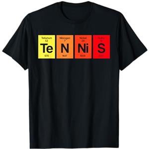 Idee regalo per allenatori di tennis Regalo per allenatore di tennis da tavolo periodico Maglietta
