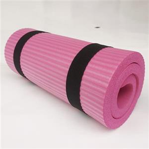 ausuky Tappetino da yoga antiscivolo, per fitness, pilates, campeggio, palestra, meditazione, EVA, 60 x 25 cm, colore: rosa