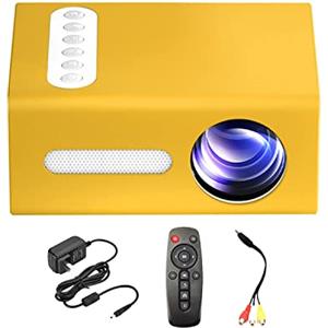 BIGFOX Mini Proiettore Supporta 1080P Full HD, Proiettore Portatile, projector Compatibile con Chiavetta TV USB HDMI TF AV, Videoproiettore per Home Cinema & Film All'aperto proyector infantil