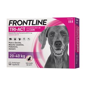 FRONTLINE TRI-ACT SOLUZIONE SPOT-ON PER CANI DI 20-40 KG