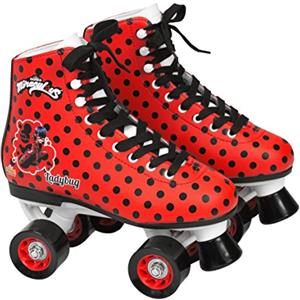 LADYBUG- Miraculous: Tales of Cat Noir Pattini a rotelle 33, Size, 5836