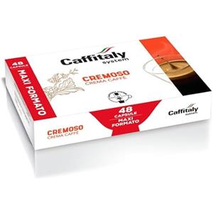 Caffitaly | 480 Capsule Caffè Caffitaly System Cremoso Maxi Formato (10 Box)