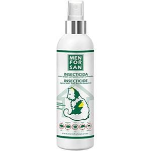 GNCPets Spray insetticida per l'ambiente dei gatti: previene e controlla le infestazioni da pulci, zecche, pidocchi, acari e zanzare. Bassa tossicità ed efficacia immediata. Non macchia ed è incolore