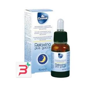 COSVAL Relaxina Plus Gocce 15ml - Integratore Rilassante con Melatonina, Escoltzia, Iperico e Valeriana
