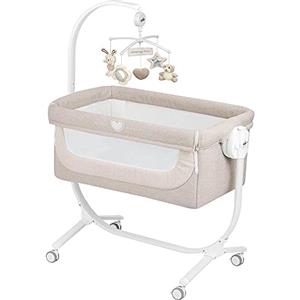 Cam Il Mondo Del Bambino, Culla Cullami Dolci Coccole, Melange Beige, 105 X 59 X 134 Cm
