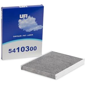 UFI Filters, Filtro Abitacolo ai Carboni Attivi 54.103.00, Filtro Abitacolo per Ricambio, Adatto a Auto, Applicabile su Diversi Modelli Chrysler, Fiat e Lancia