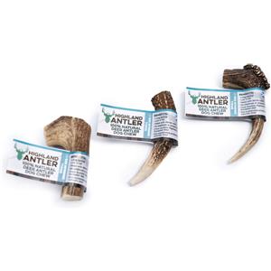 Highland Antler Snack per Cani - Corna di Cervo Small (50-75g) 100% Naturale