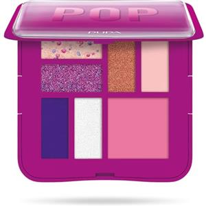 Pupa Pop Trousse Fucsia 006 Palette Viso e Occhi Con Specchietto 8gr