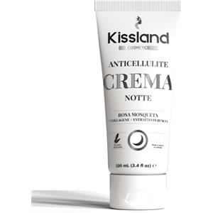 KISSLAND - Crema Anticellulite Forte di Notte 100 ml - Crema Rassodante Corpo Forte - Crema Cellulite Forte per Cosce e Glutei - Crema Rassodante Braccia, Cellulite Gambe e Glutei