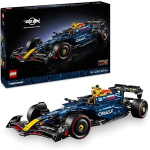 LEGO Technic Monoposto F1 Oracle Red Bull Racing RB20 - Modello di Auto da Corsa da Formula 1 in Scala 1:8 con Motore V6, Cambio, Sterzo e DRS - Regalo per Adulti, Uomo e Donna da Collezione - 42206