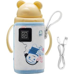 Generico Sterilizzatore per biberon - Scaldabiberon USB Scaldabiberon per allattamento | Scaldabiberon portatile, scaldabiberon ricaricabile, borsa termica scaldalatte portatile, accessori da viaggio
