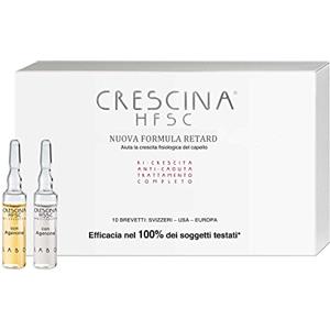 CRESCINA LABO CRESCINA Trattamento Completo Ricrescita Anticaduta Capelli HFSC RETARD 500 UOMO 10+10 Fiale