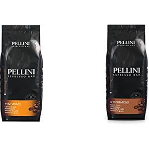 Pellini Caffè in grani Pellini Espresso Bar N.82 Vivace, 1 kg & Espresso Bar, Caffè In Grani, N.9 Cremoso, ‎13 x 7.5 x 24 cm; 1 Kg