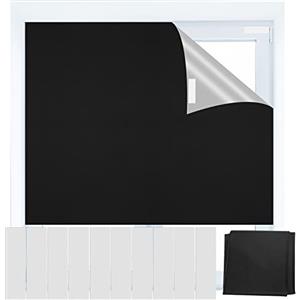 Cbofeixg Tenda Oscurante Finestra, 150x300 cm Tende Oscuranti per Finestre, Tendine Oscuranti per Finestre, Senza Foratura Portatile Tende Oscuranti per Interni Esterno Camera da Letto Viaggio