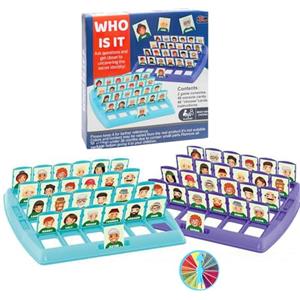 Piashow Gioco Indovina Chi? Divertimento per bambini dai 6 anni, gioco da tavolo, gioco di indovinelli, gioco da tavolo per famiglie, genitori e bambini, regalo originale per Natale o Capodanno