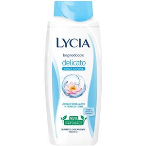 Lycia Bagnodoccia Delicato 750ml - Senza Sapone con Acqua Micellare e Fiori di Loto per una Detersione Delicata