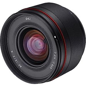 Samyang Af 12Mm F2.0 Fuji X Obiettivo - Messa A Fuoco Automatica Ultra Grandangolare, Lunghezza Focale Fissa Per Fujifilm