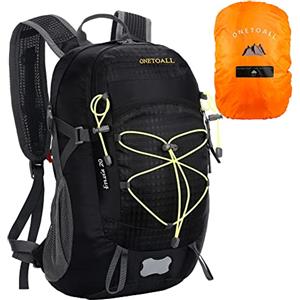 LOCAL LION Zaino Escursionismo 20L per Donna e Uomo, Montagna Sportivo in Nylon, Impermeabile con Parapioggia, per Viaggio, Campeggio, Hiking e Escursione