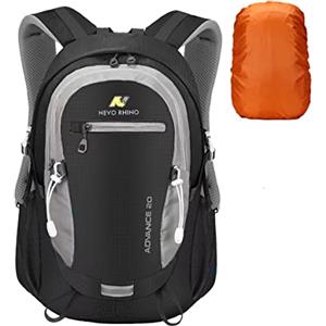 LOCAL LION Zaino da Hiking 20 Litri, Zaino da Escursione in Nylon, Borsa Sportiva per Campeggio, Ciclismo, Alpinismo, Viaggio e Tante attività Sportiva all'Aperto