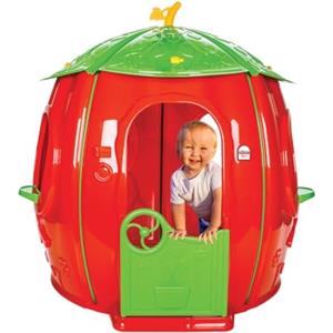 Sport1 One The Sport Maker Sport1 Fragola casetta da giardino per bambini. Casetta per bambini da giardino/interno. Casa per bambini in plastica di facile montaggio. Porta apribile. Dimensioni 141x141x142cm. Colore rosso.