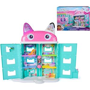 Spin Master Gabby's Dollhouse The Movie, la Casa delle Bambole di Gabby a Tema Movie, Con Occhi Lenticolari, Personaggi e Mobili per la Casa delle Bambole, Alta 60 cm, 3+ Anni