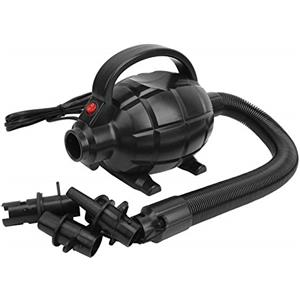 Alomejor Pompa Ad Aria Elettrica da 600 W, Pompa di Gonfiaggio Portatile per Materasso Gonfiabile per Gommone per Spina Europea