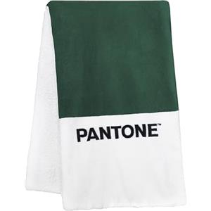 osama home PANTONE Plaid Divano e Letto Sherpa a Doppio Strato Ultra Morbido e Avvolgente, Coperta Pile Invernale Calda e Lavabile, Ottimo Comfort Ideale anche come Copridivano e Copriletto Singolo 130x160 cm