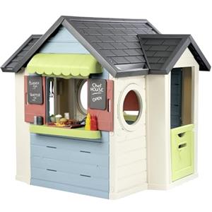 Smoby Life - Chef House, con plastica riciclata, con cucina attrezzata, tanti accessori, per bambini dai 2 anni, 7600810407