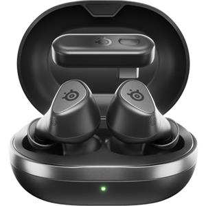 SteelSeries Arctis GameBuds™ per PlayStation - Auricolari da gioco wireless - 2,4 GHz + BT5.3 - Modalità ANC/Transparency - Resistenza all'acqua IP55, durata della batteria di 40 ore - Ricarica