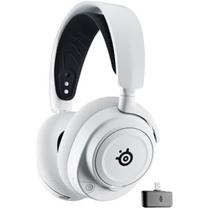 SteelSeries Arctis Nova 7X Wireless - Cuffie da gioco multipiattaforma e per cellulari - 2,4GHz + Bluetooth - Batteria da 38 ore - USB-C - Microfono estraibile - Xbox Series X|S, PC, PS5, VR, Switch