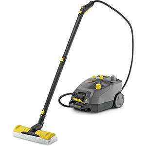 Kärcher SG 4/4 Pulitore Compatto con Pressione del Vapore di 4 Bar per Una Pulizia Ottima e Una Disinfezione Senza Prodotti Chimici, Grigio