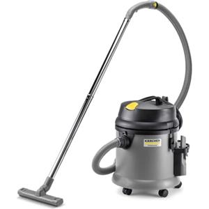 Kärcher NT 27/1 Aspiratore Solidi-Liquidi Professionale, con vano porta accessori integrato, con cartuccia e filtro umido, antracite
