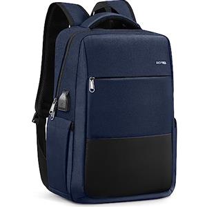 HOMIEE Lb1503 - Zaino unisex (confezione da 1), 15 pollici - blu, 15 pouces / 17 pouces, Classico
