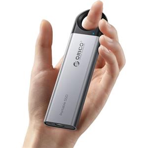 ORICO SSD esterno da 512 GB fino a 1050 MB/s, unità a stato solido portatile con foro per appendere, cavo USB C e A 2 in 1, archiviazione affidabile per smartphone, tablet, laptop di tipo C - C10