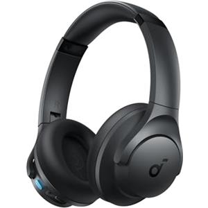 Soundcore Cuffie Bluetooth Over-Ear Wireless Q11i di Anker, Bassi Profondi, 60 Ore di Autonomia, Audio Hi-Res, Cuscinetti Rimovibili, Connessione Multipoint.