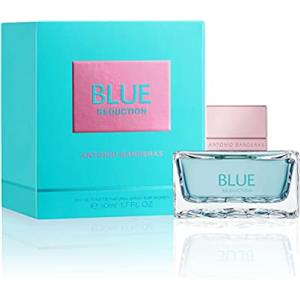Antonio Banderas Banderas Blue Seduction Woman, Eau de Toilette Spray per Donne, Fragranza Floreale Acquatica, 50 ml