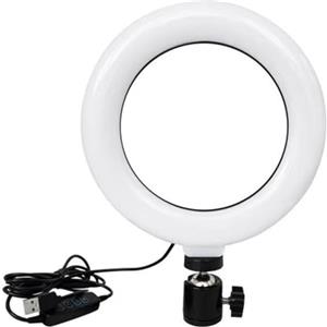 Générique Luce Selfie | Selfie Ring Light - Foto Auxiliary Light LED Ling Lampada Tre - con Gambe, Halola LED Ricaricabile per Foto - ITO, Registrazione video, Cerchio - to-Treppiede di buco