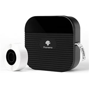 Phomemo Q31 Mini etichettatrice portatile, stampante di etichette Bluetooth per iOS e Android, etichettatrice stampante di etichette autoadesive - Nero