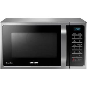 Samsung Microonde Samsung Forno a Microonde Combinato a libera installazione SmartOven MC28H5015CS/ET, Cottura Ventilata, Microonde + Grill 900 W + 1500 W, 28 L, 52l x 47h x 31p cm, Argento