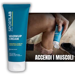 SPORTLAB Milano WARMUP CREAM - Crema riscaldante per muscoli e tendini, 100ml
