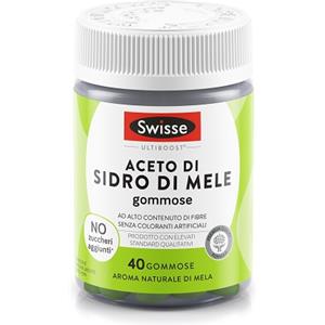 Swisse Aceto di Sidro di Mele Gommose - 40 Gommose ad Alto Contenuto di Fibre