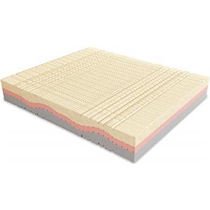 Baldiflex Emporio Materasso Memory 3D Sweet Armony, 140x190cm, H25cm, 8cm Memory, 11 Zone di portanza differenziata, sfoderabile e Lavabile Aloe Vera