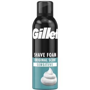 Gillette Sensitive Basis - Schiuma da barba 200 ml