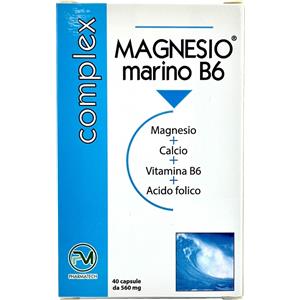 PIEMME PHARMATECH ITALIA Srl MAGNESIO MARINO B6 40 CAPSULE
