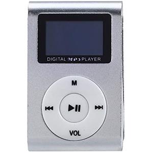 Oikabio USB Clip Lettore MP3 Video Schermo Supporto 32GB -SD TF Card