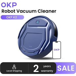 OKP Lefant M210 Pro+Robot aspirapolvere, aspirazione potente da 4000 Pa, autonomia di 200 minuti, ricarica automatica, Wi-Fi/App/Controllo Alexa