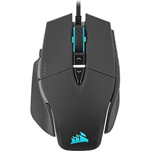 CORSAIR M65 RGB ULTRA Wired Mouse da Gioco FPS Sintonizzabile - 26.000 DPI - Interruttori Ottici - Tecnologia AXON Hyper-Processing - Compatibile con iCUE - PC, Mac, PS5, PS4, Xbox - Nero