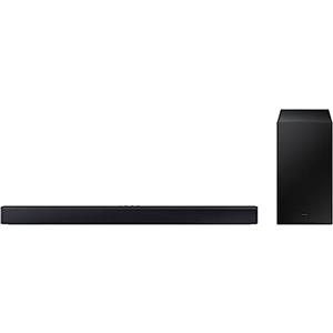 Samsung Soundbar HW-C430/ZF Serie C, 3 Speaker, Subwoofer Incluso, Audio a 2.1 Canali, Adaptive Sound Lite, Black 2023