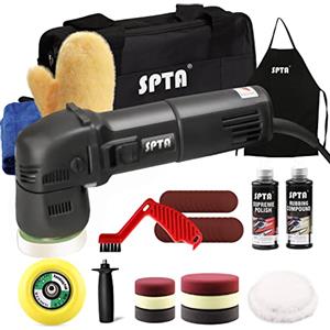SPTA Lucidatrice SPTA Orbitale per Auto 3 Pollici 10mm / 780W - Doppia Azione a Velocità Variabile - Strumenti per la Pulizia Automatica